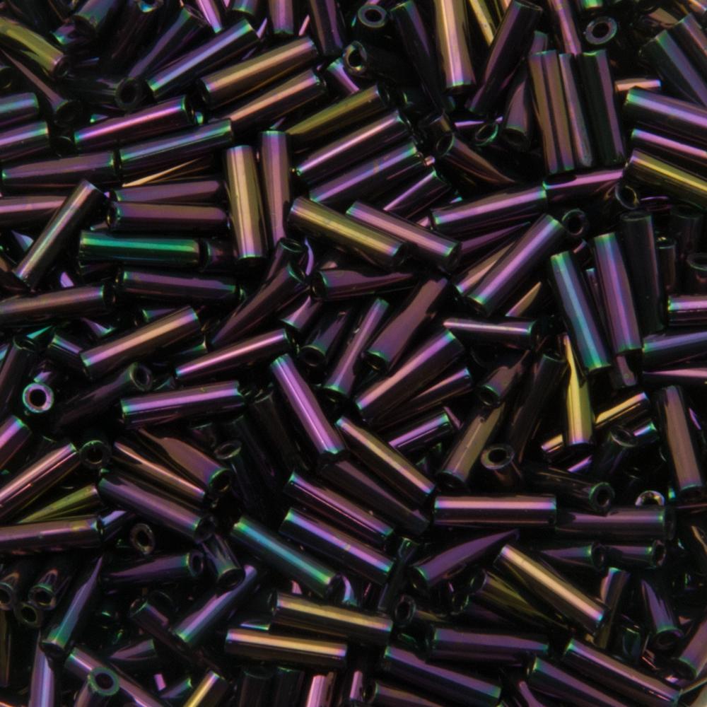 bugle miyuki 6mm iris purple (454) | 10gr