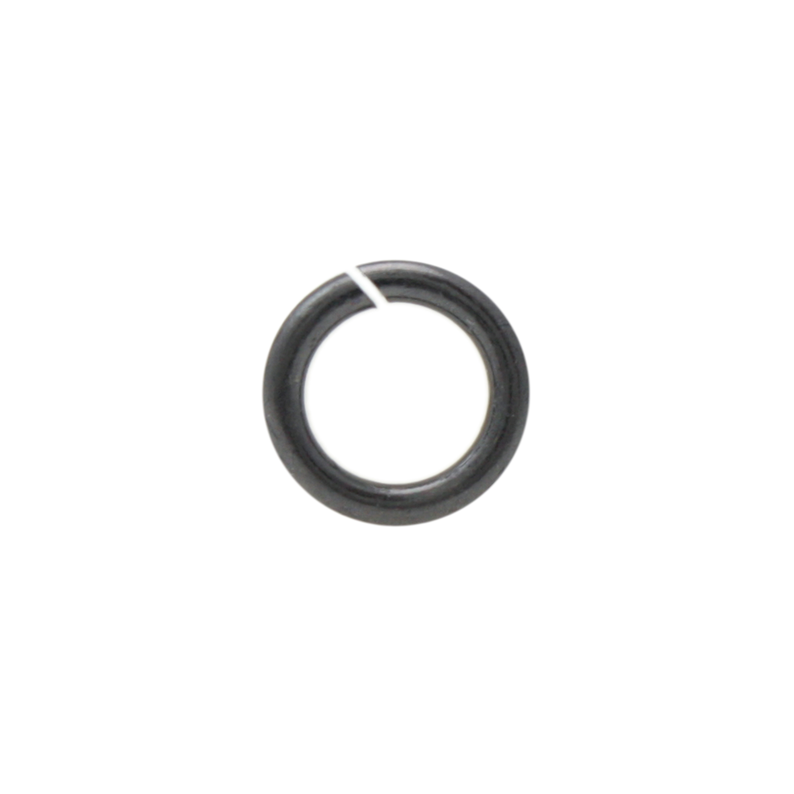 gunmetal open jump ring 4mm - wire 0,70mm | 150pc
