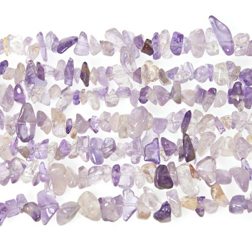 ametrine chips 5-10mm | 32-inch strand approx.