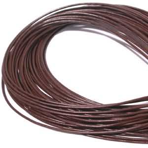 griechisch lederband braun - durchmesser 1,5mm | 1mt