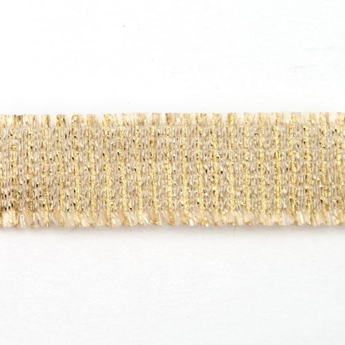 rayon trim yellow/gold 15mm | 50cm