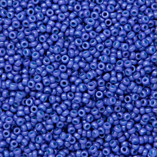 miyuki rocailles 15/0 - dyed opaque purple (1486) | 10gr
