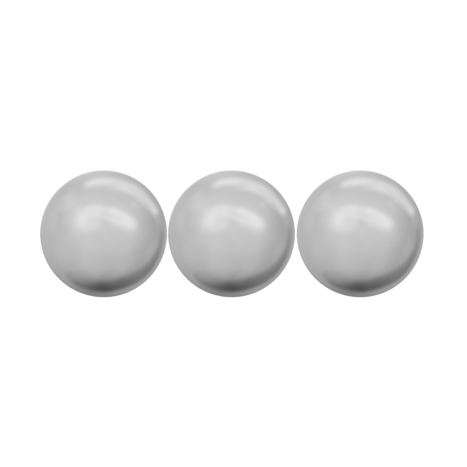 round pearl (5810) light grey 6mm | 20pc