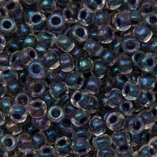saatperlen toho 6/0 inside color rainbow crystal/tanzanite lined (181) | 10gr