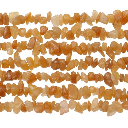 roter aventurin chips 5-10mm | strang 80/85cm