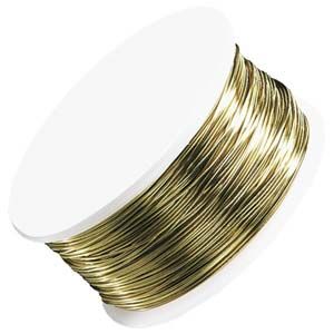 gold artistic wire - diameter 0,40mm - 13,7mt spool | 1pc