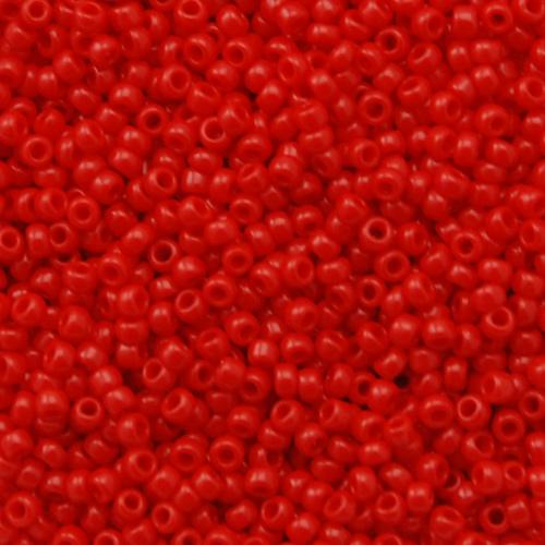 saatperlen toho 15/0 opaque pepper red (45) | 10gr