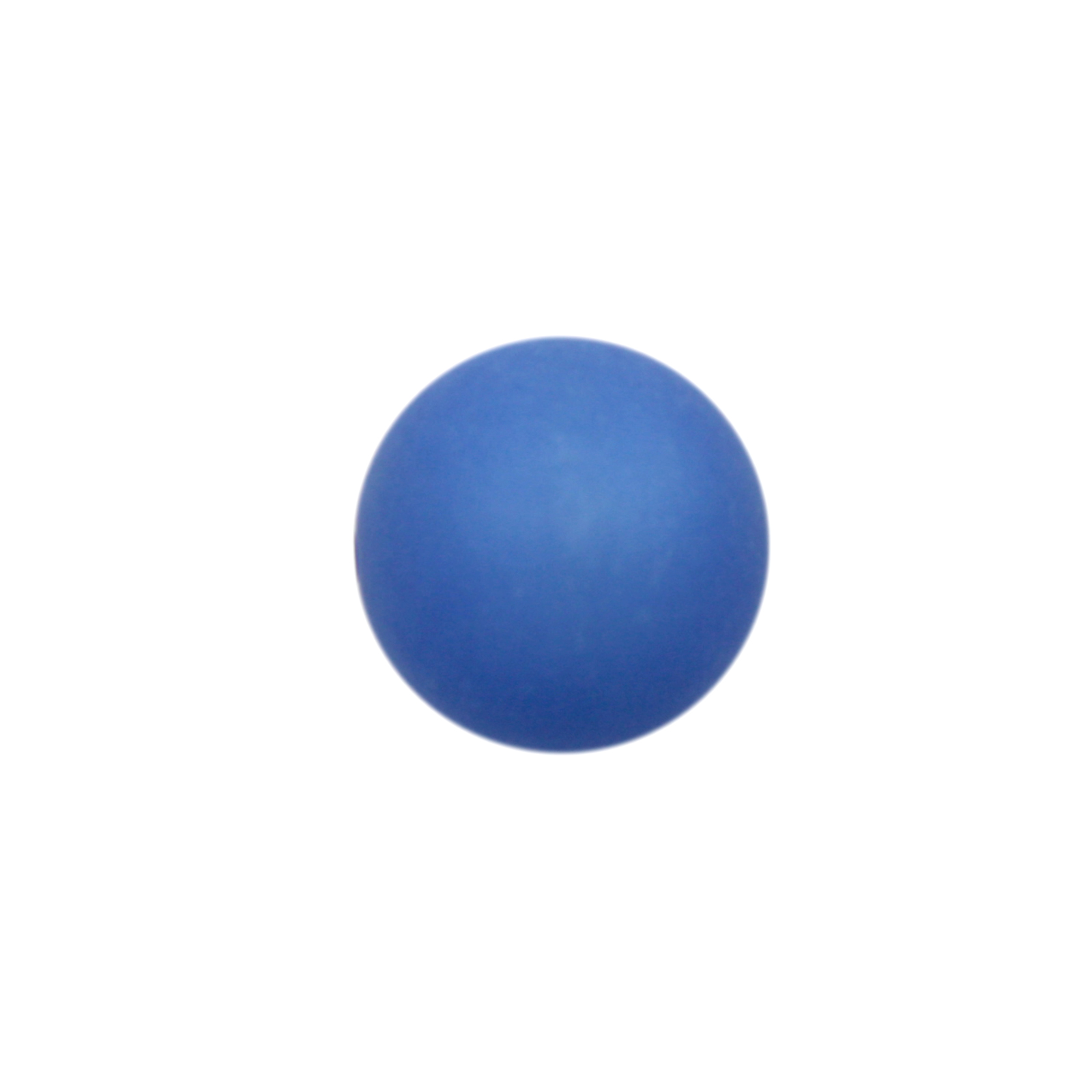 perle polaris frosted - runde blau 6mm | 10st