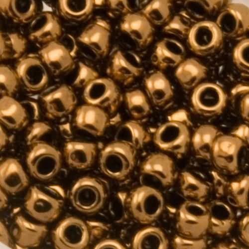 rocaille toho seed beads 6/0 - bronze (221) | 10gr