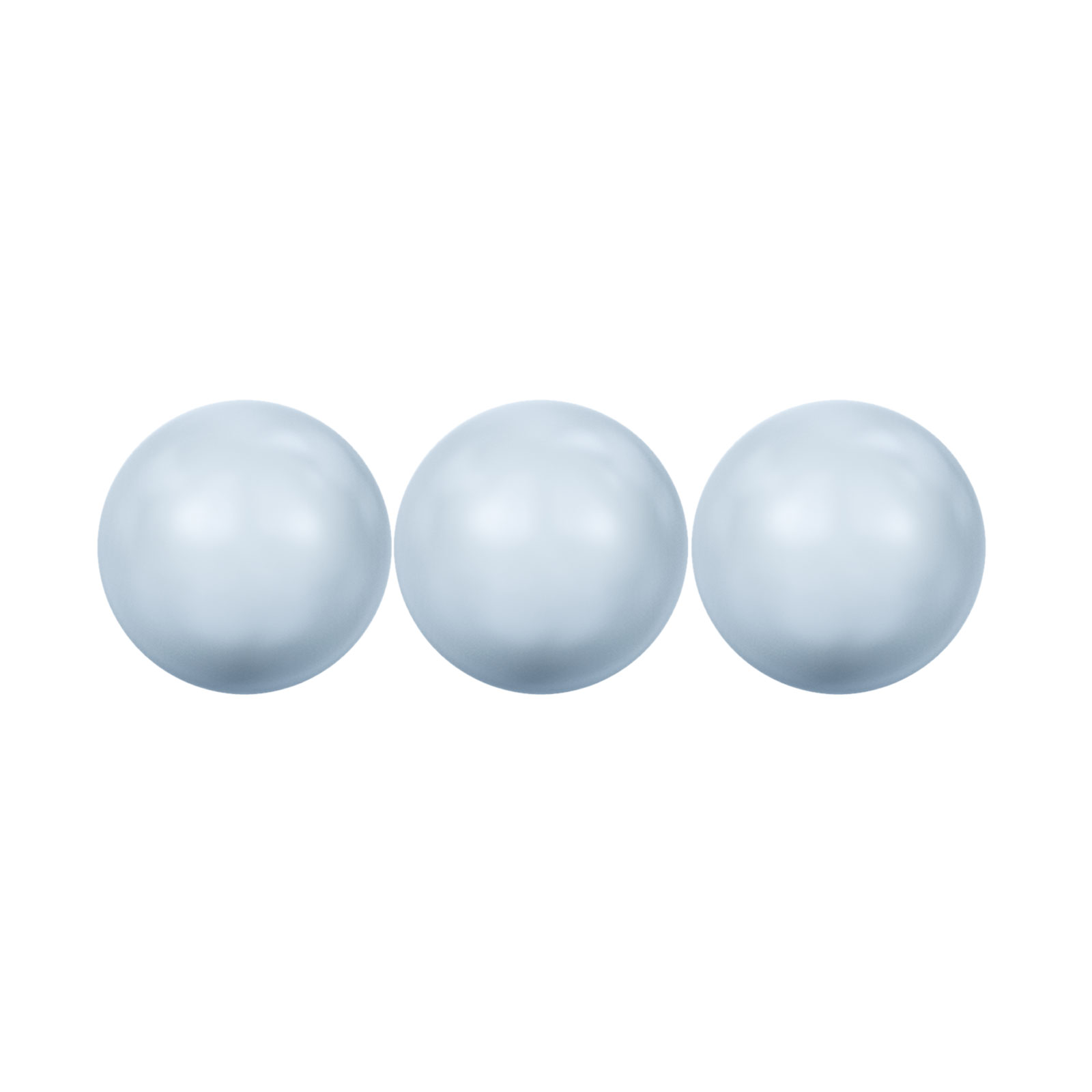 round pearl (5810) light blue 6mm | 20pc