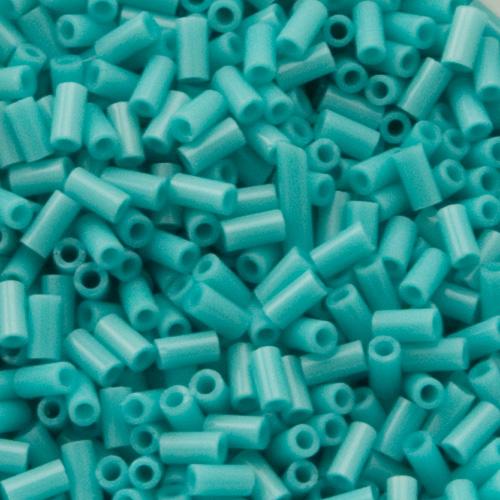 bugle toho beads 3mm - opaque turquoise (55) | 10gr