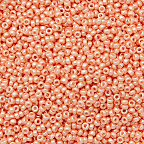 miyuki rocailles 15/0 - opaque salmon (429) | 10gr