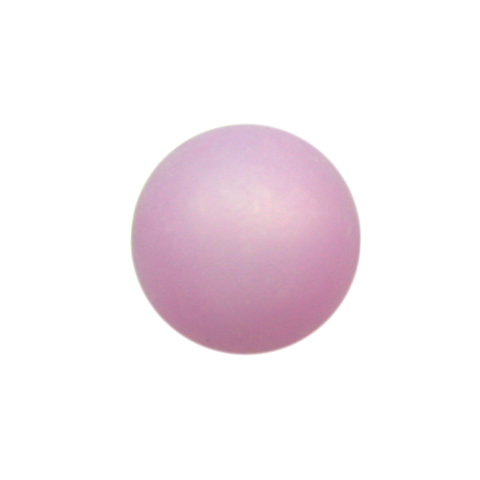perle polaris frosted - runde violet 16mm | 2st