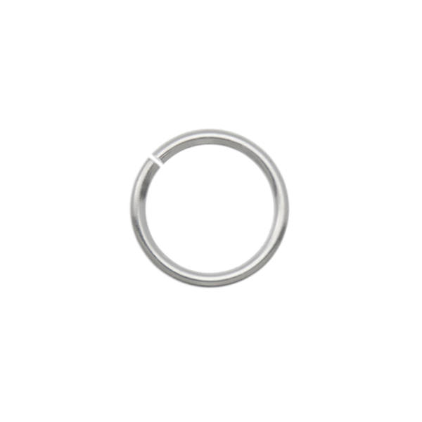 sterling silver open jump ring 4,5mm - wire 0,9mm | 10pc