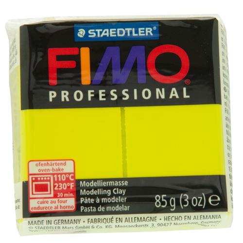 fimo professional gelb zitrone (1) 85gr | 1st