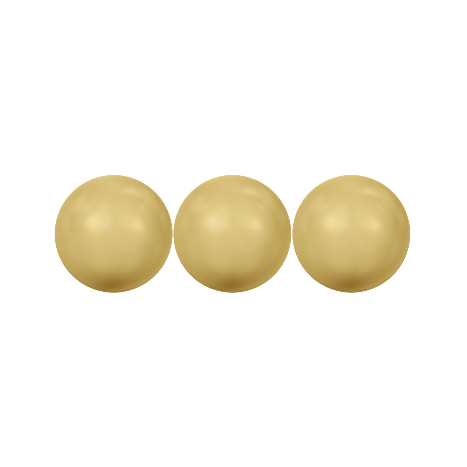 runde perlen (5810) gold 4mm | 20st