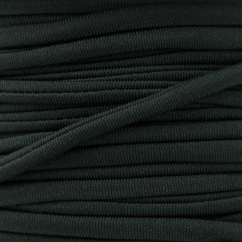 lycra elastic cord dark grey 5mm | 1mt