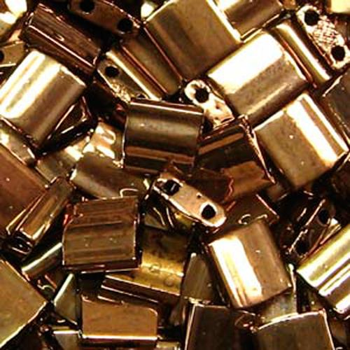 miyuki tila dark bronze 5mm | 5gr