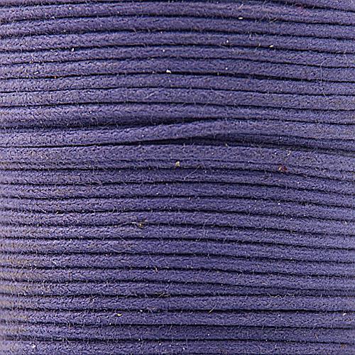 purple waxed cotton cord 1mm | 25mt