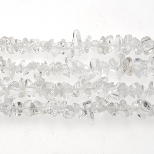 kristallquarz chips 5-10mm | strang 80/85cm