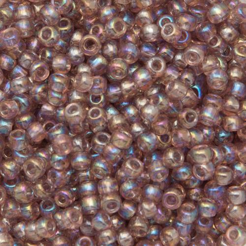 saatperlen toho 8/0 transparent rainbow light amethyst (166) | 10gr