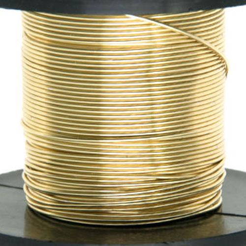 champagne copper craft wire - diameter 0,50mm - 25mt spool | 1pc