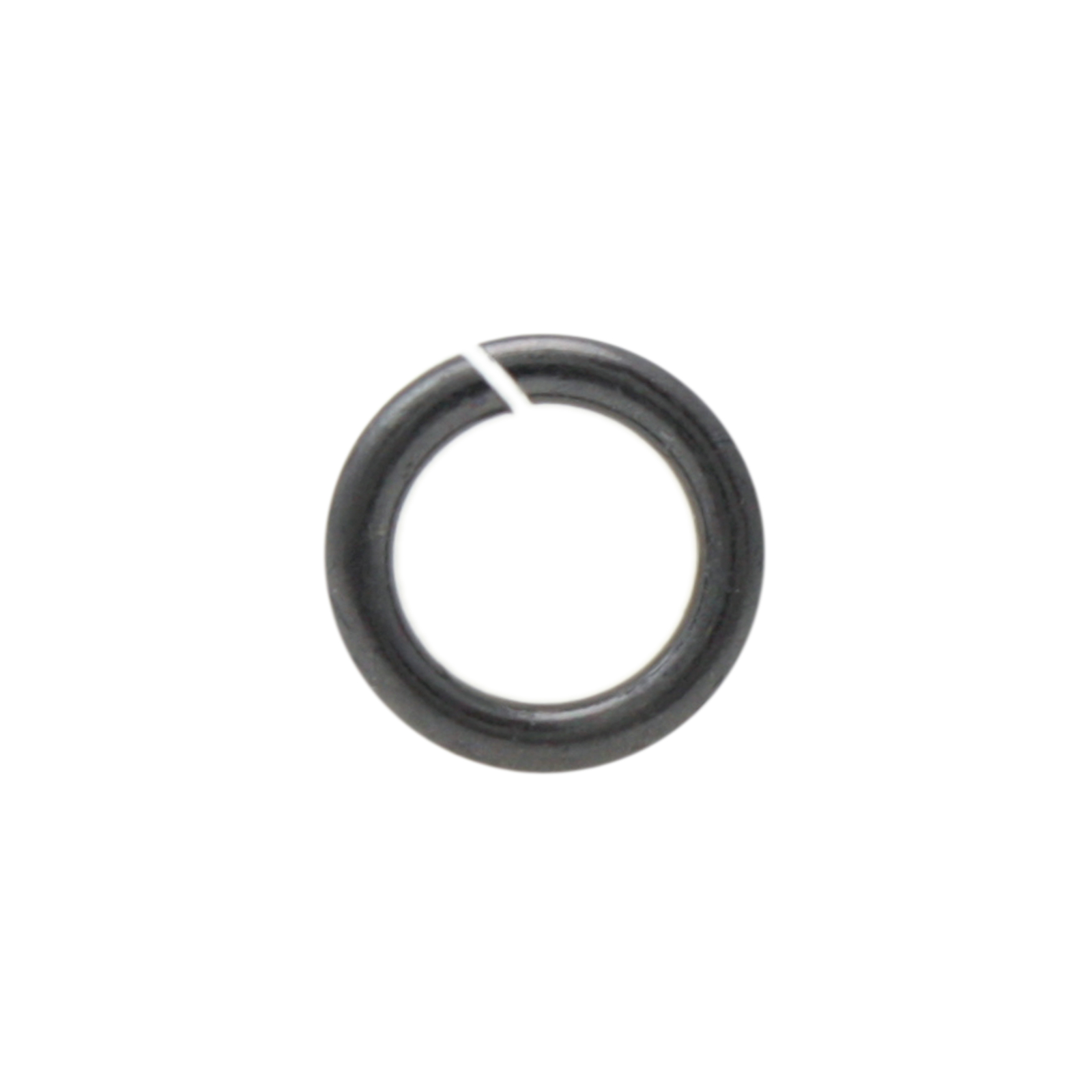 gunmetal open jump ring 7mm - wire 1mm | 100pc