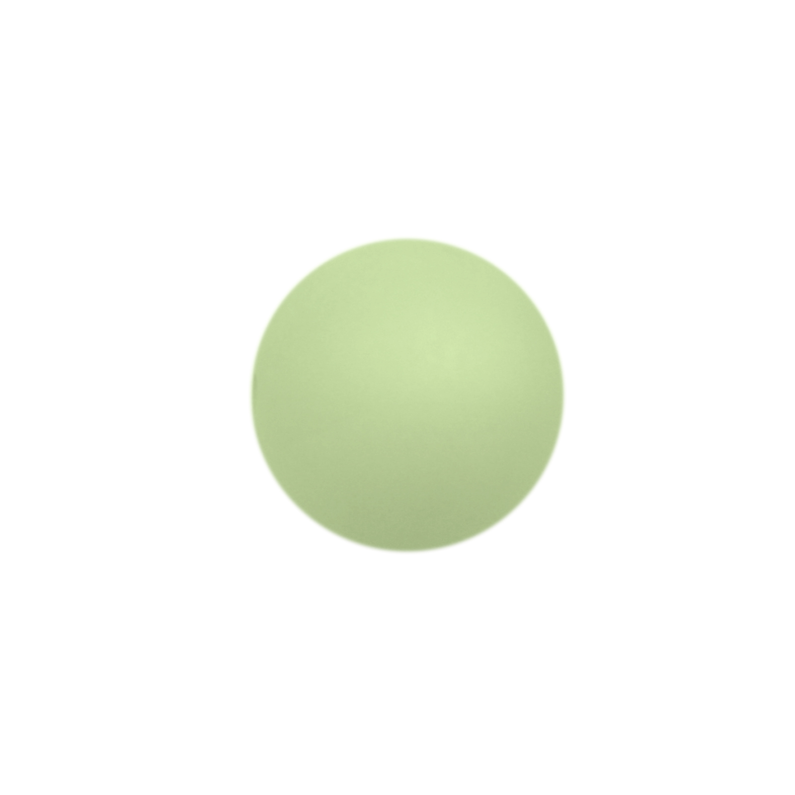 perle polaris frosted - runde hellgrün 6mm | 10st