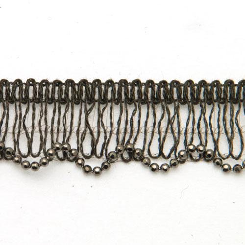gritty trim dark brown 12mm | 50cm