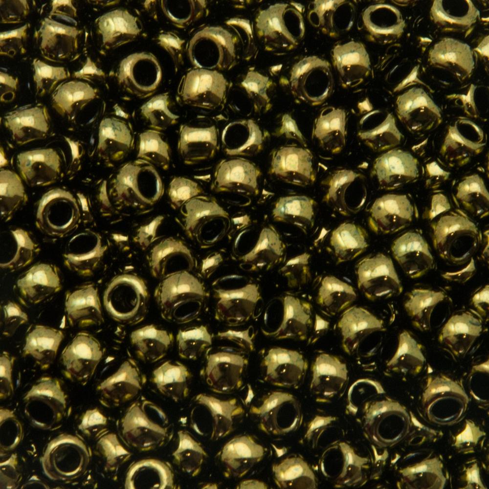 saatperlen toho 6/0 gold lustered dark chocolate bronze (422) | 10gr