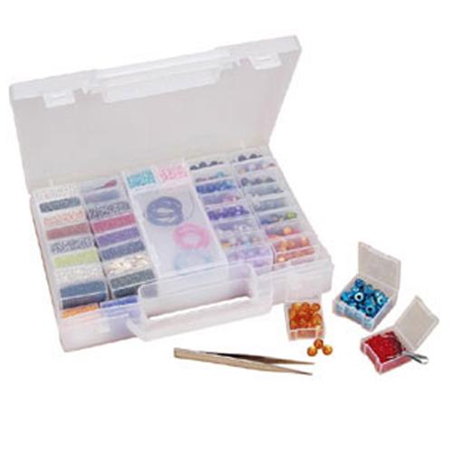 52 compartments removable organizer plastic box - 25x18cm | 1pc