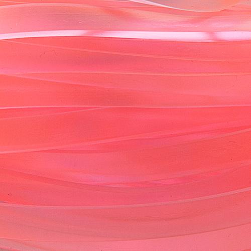 pink flat rubber cord 6mm | 1mt