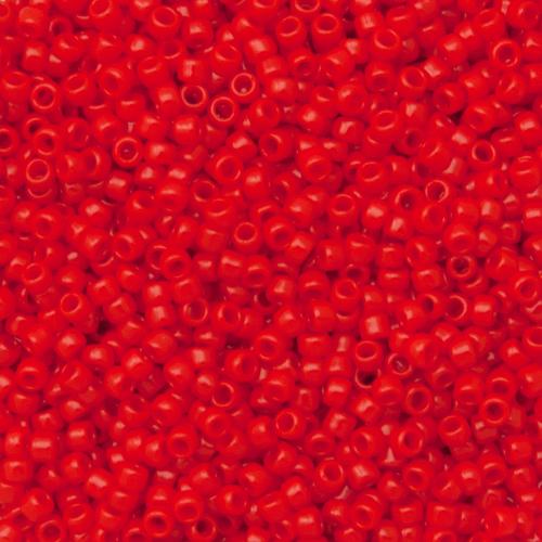 saatperlen toho 15/0 opaque cherry (45a) | 10gr