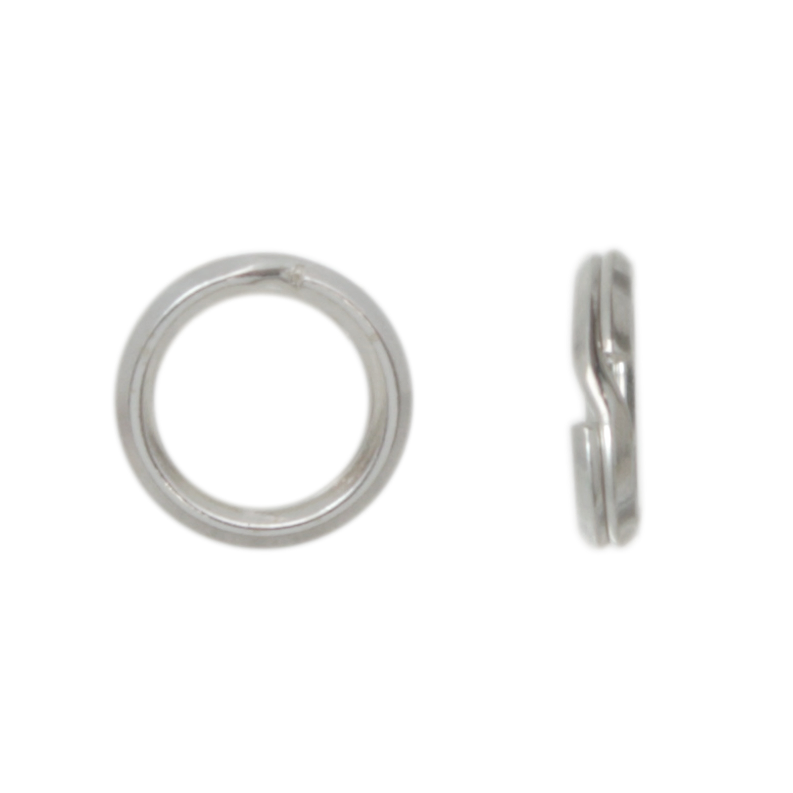 spaltringe 925 sterlingsilbe 5mm | 10st