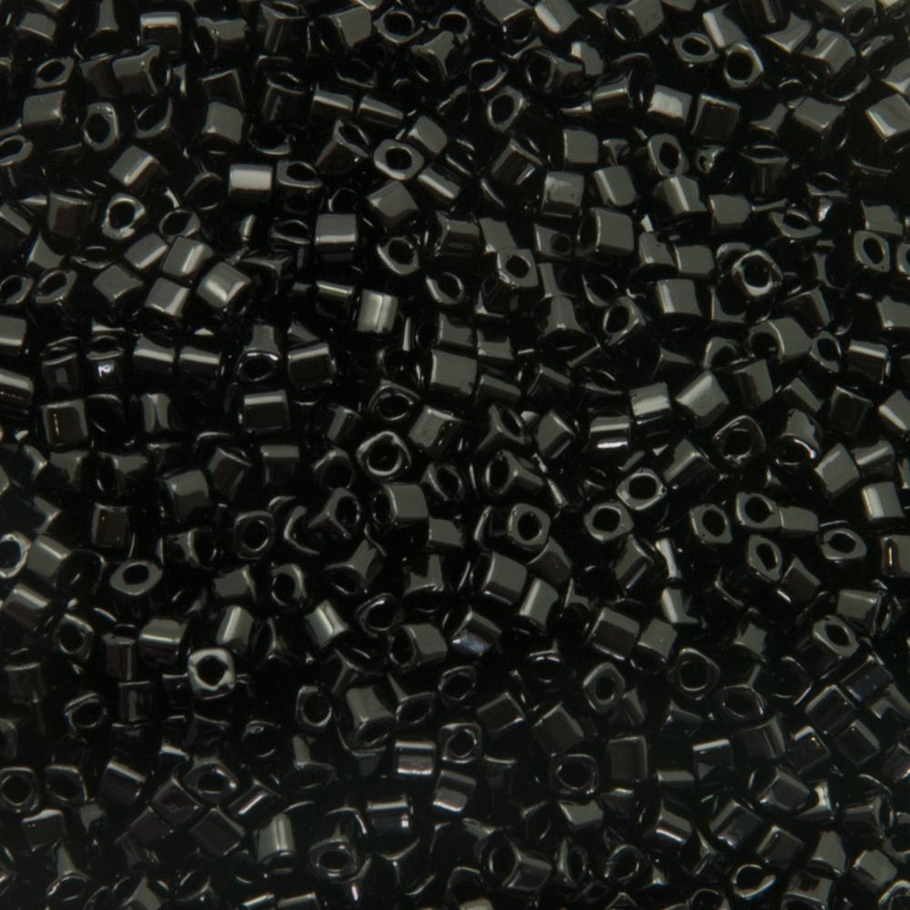 cube toho beads 1,5mm - opaque jet (49) | 10gr