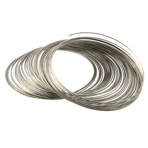 stainless steel memory wire bracelet 60mm - wire 0,6mm | 5 turns