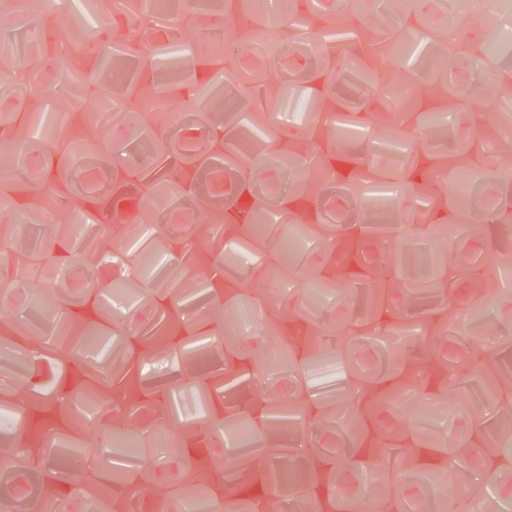 cube toho beads 3mm - ceylon innocent pink (145) | 10gr