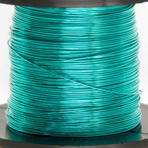 teal copper craft wire - diameter 0,32mm - 70mt spool | 1pc