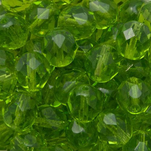 czech fire-polished round beads olivine 8mm | 25pc