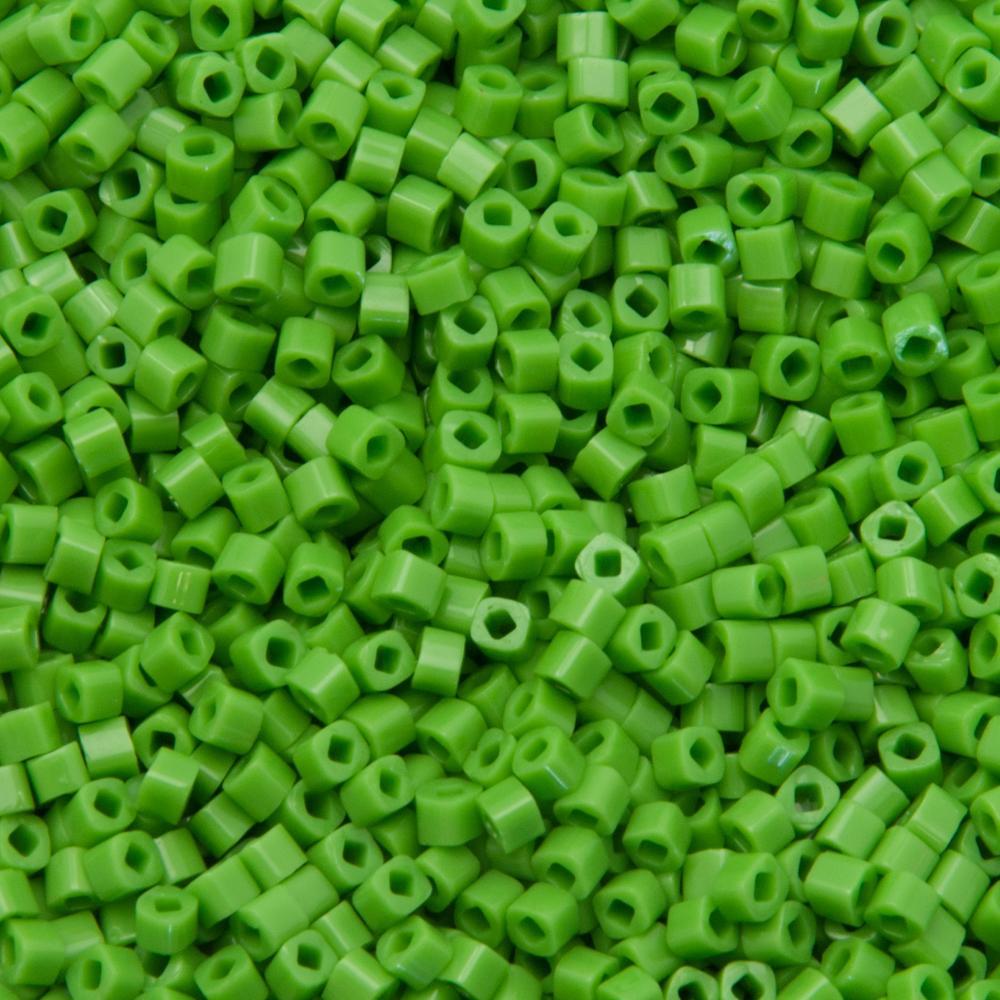cube toho beads 1,5mm - opaque mint green (47) | 10gr