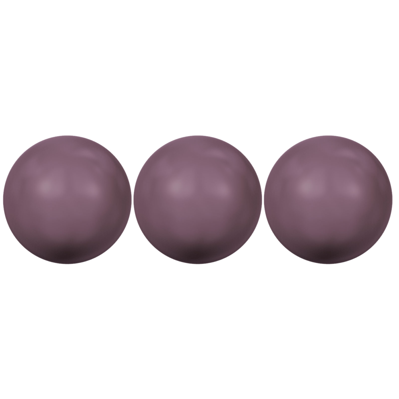 round pearl (5810) burgundy 12mm | 4pc