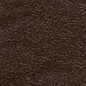 miyuki delica 8/0 opaque chocolate brown | 8gr
