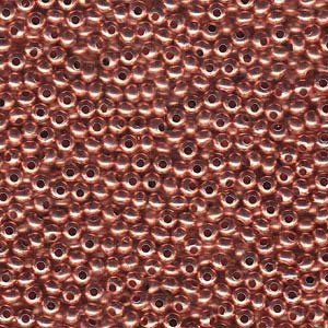 metal seed beads 8/0 antique copper | 5gr
