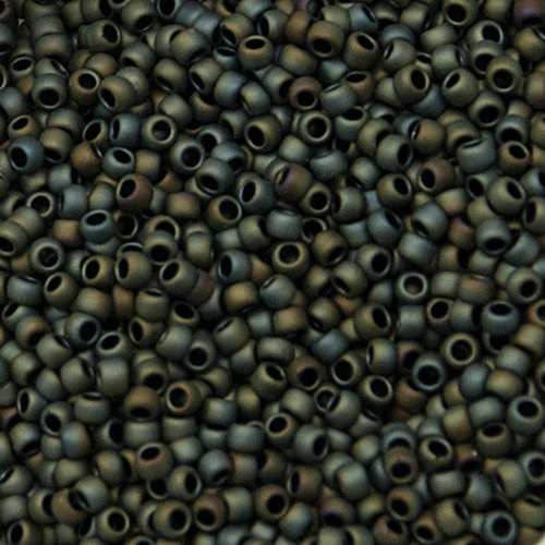 rocaille toho seed beads takumi 11/0 matte color iris gray (613) | 10gr