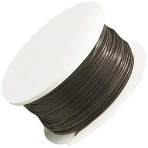 black artistic wire - diameter 1,02mm - 3,6mt spool | 1pc