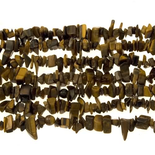 tigerauge braun chips 5-10mm | strang 80/85cm