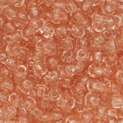 rocaille toho seed beads 6/0 transparent rosaline (11) | 10gr