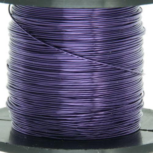 dark purple copper craft wire - diameter 0,32mm - 70mt spool | 1pc