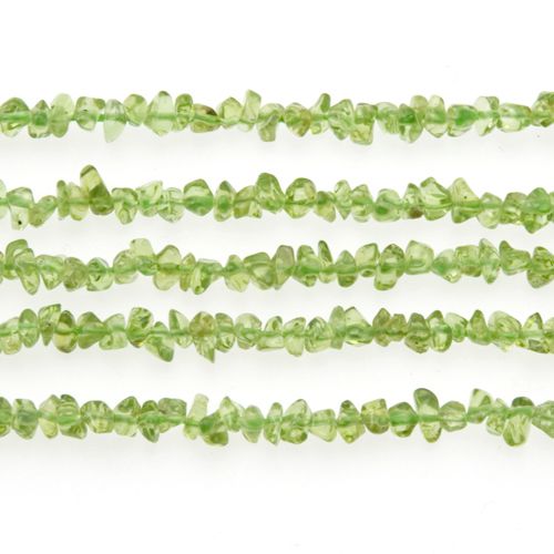 peridot chips 5mm | strang 80/85cm