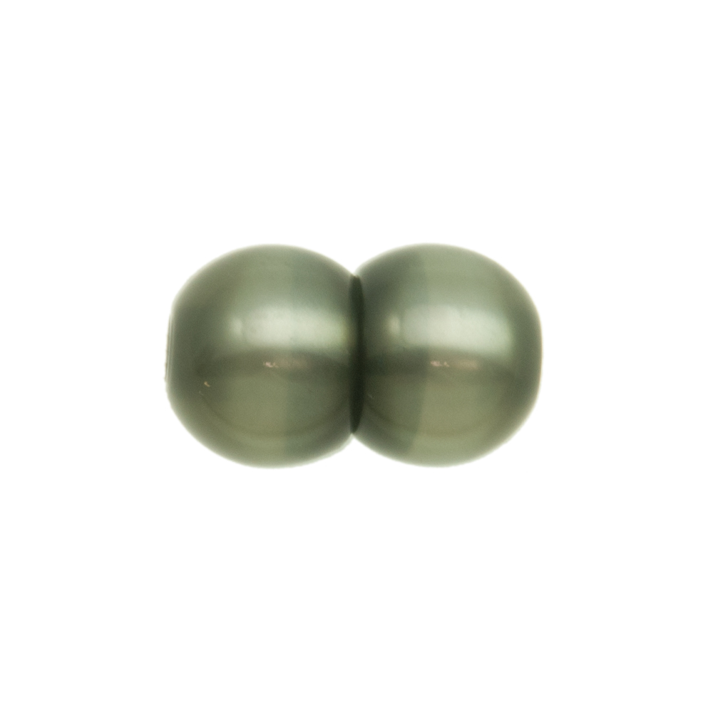 polaris shiny gunmetal magnetic clasp with ends 10mm (width 3mm) | 1pc
